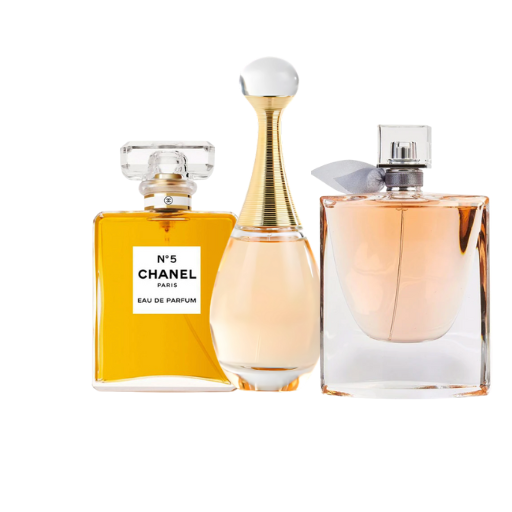 SET TRIUMFO FEMENINO: Chanel N°5 + J'adore + La Vie Est Belle