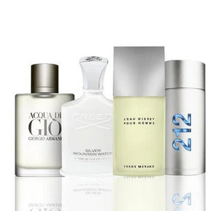 Combo Acqua Di Gio + Silver Mountain Water + Issey Miyake + 212 VIP Black Red