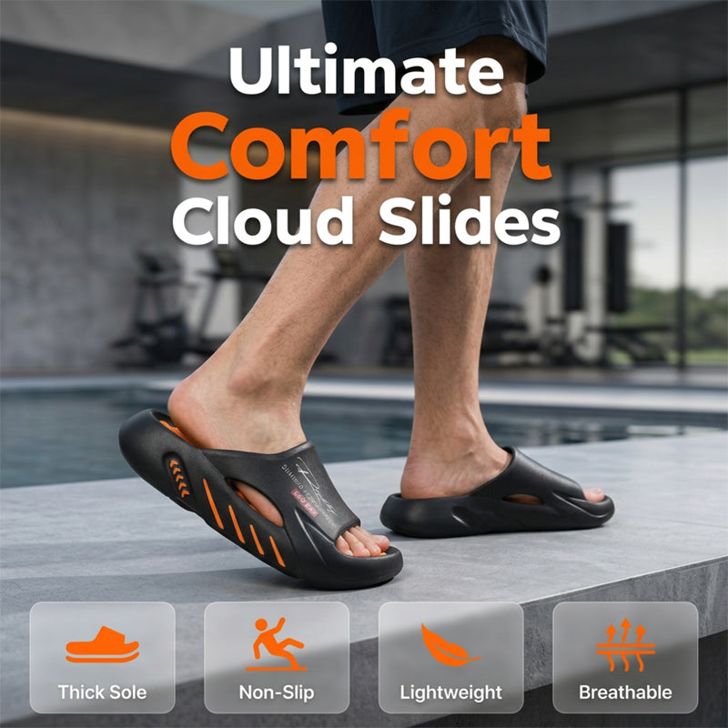 Varlen Men’s Non-Slip Cloud Slides
