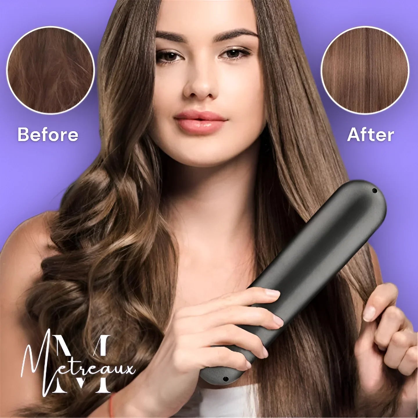 Varlen Wireless Ceramic Hair Straightening Comb