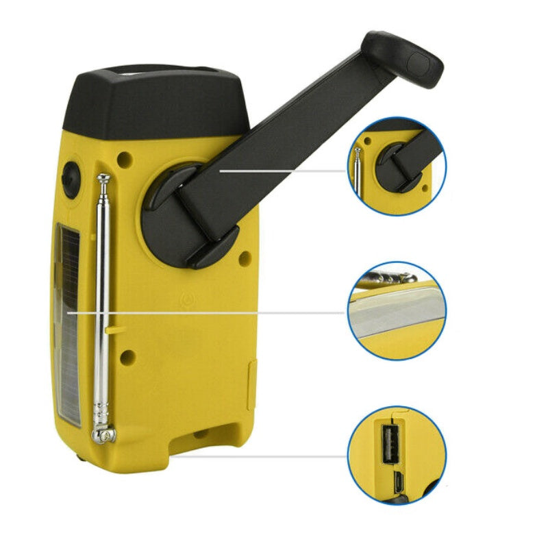 Varlen Portable Solar Emergency Radio