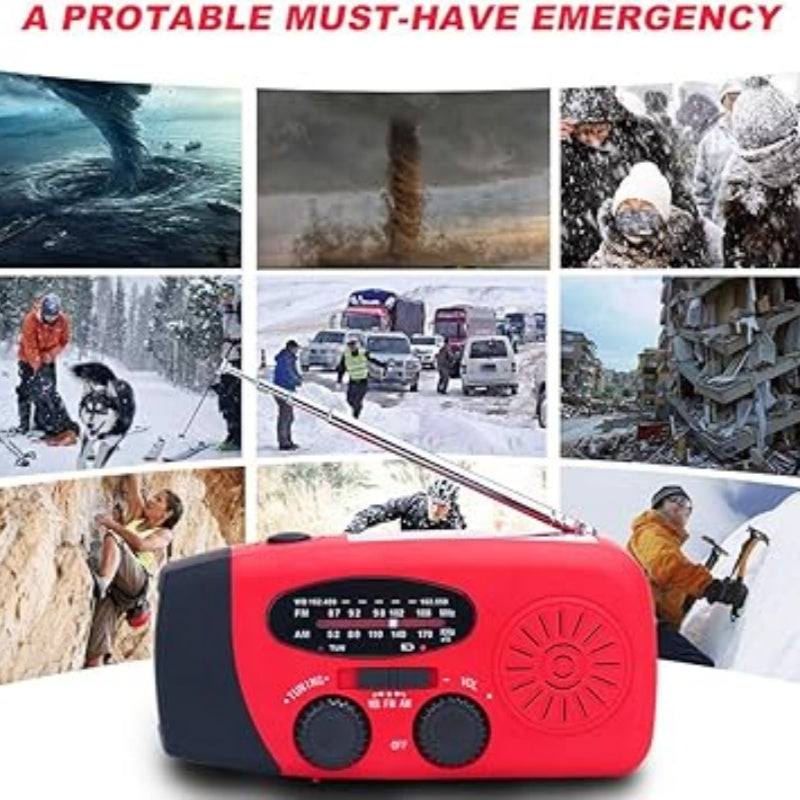 Varlen Portable Solar Emergency Radio