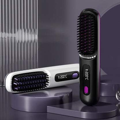 Varlen Wireless Ceramic Hair Straightening Comb