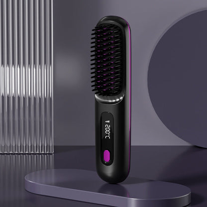 Varlen Wireless Ceramic Hair Straightening Comb